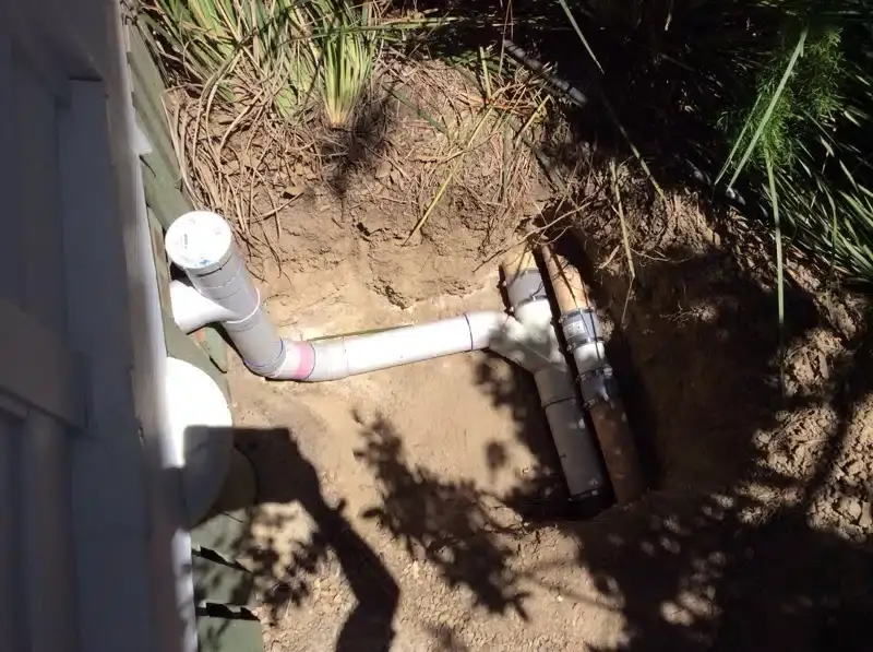 New Section Of Drain